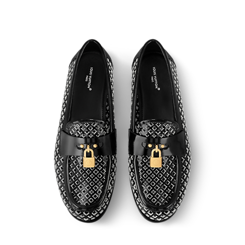 Mocassin plat Chess Femme Souliers Mocassins et ballerines | LOUIS VUITTON (Zoom produit)