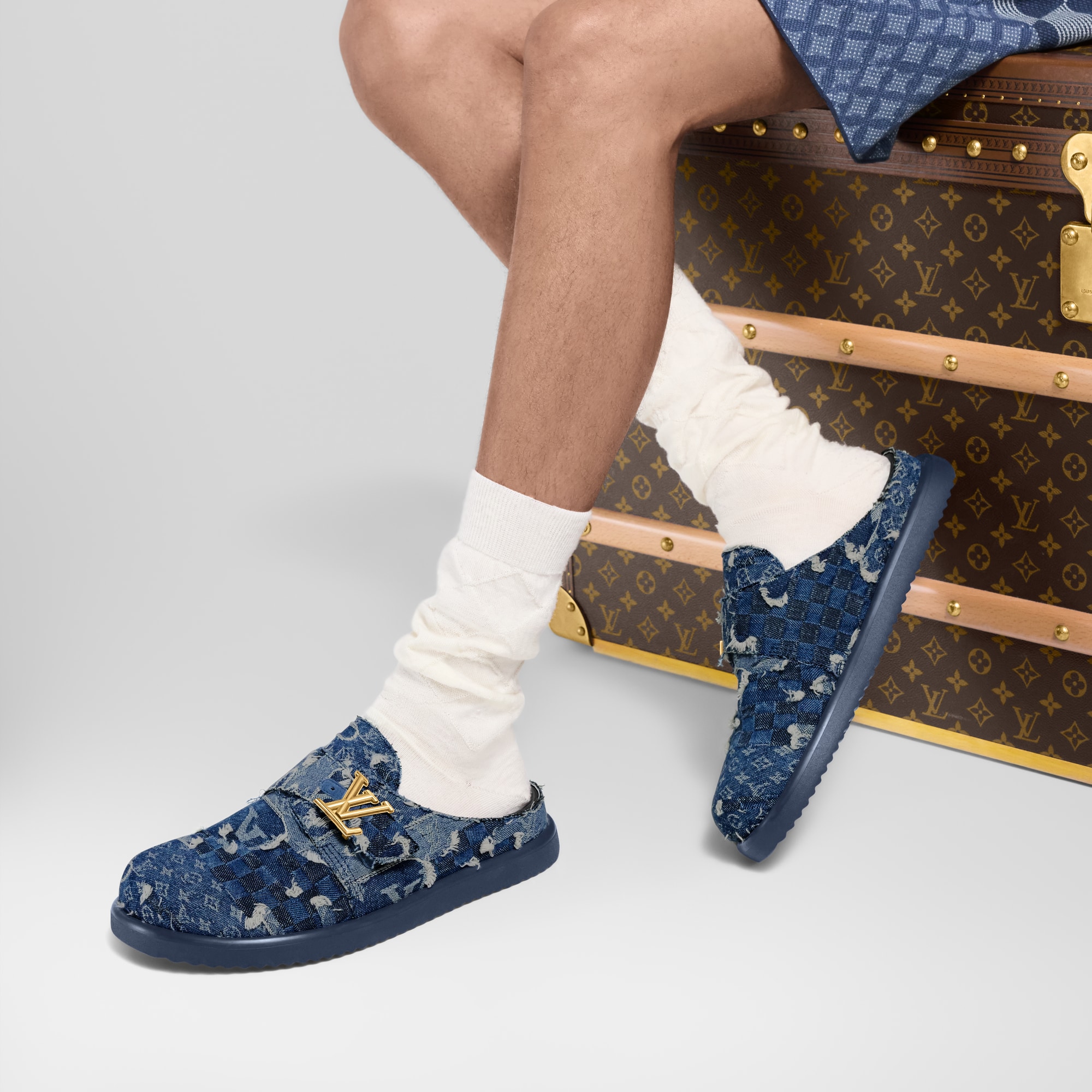 Mule LV Easy  Homme Souliers Tous les souliers | LOUIS VUITTON (Zoom produit)