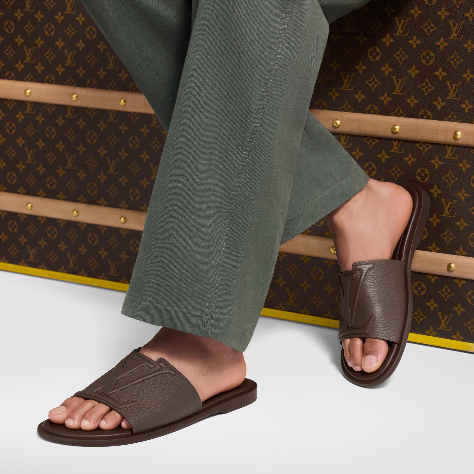 Mule LV Portofino  Homme Souliers Sandales | LOUIS VUITTON (Zoom produit)