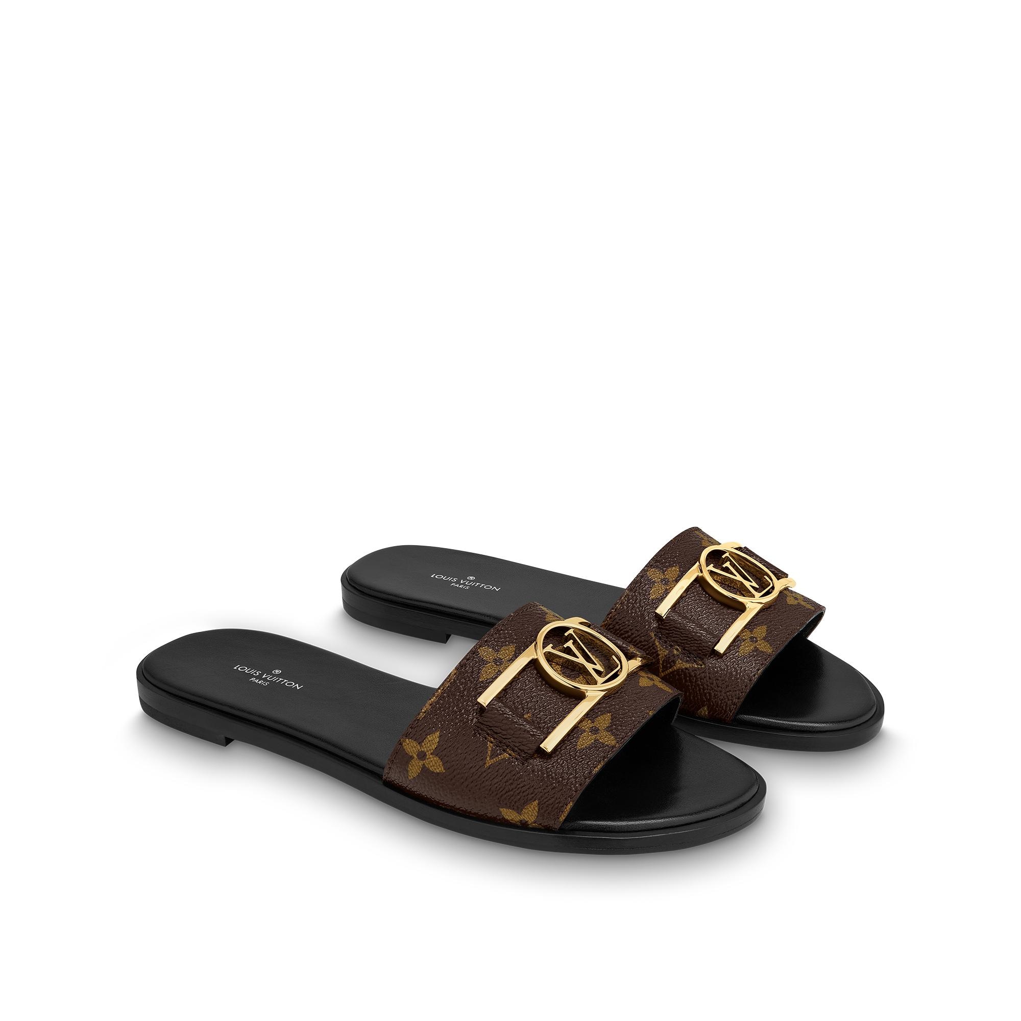 Mule plate Lock It  Femme Souliers Mules | LOUIS VUITTON (Zoom produit)