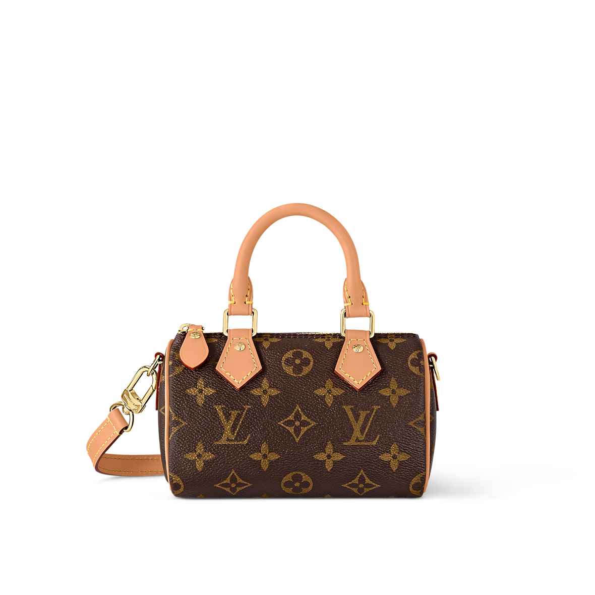 Sac Nano Speedy Cuir Monogram Empreinte Portefeuilles et petite