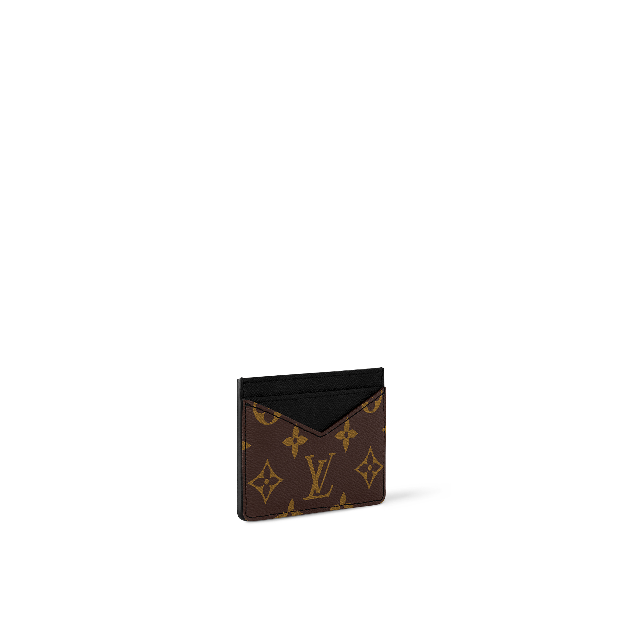 Neo Porte Cartes Toile Monogram Macassar Cadeaux Cadeaux Fête des Pères } | LOUIS VUITTON (Zoom produit)