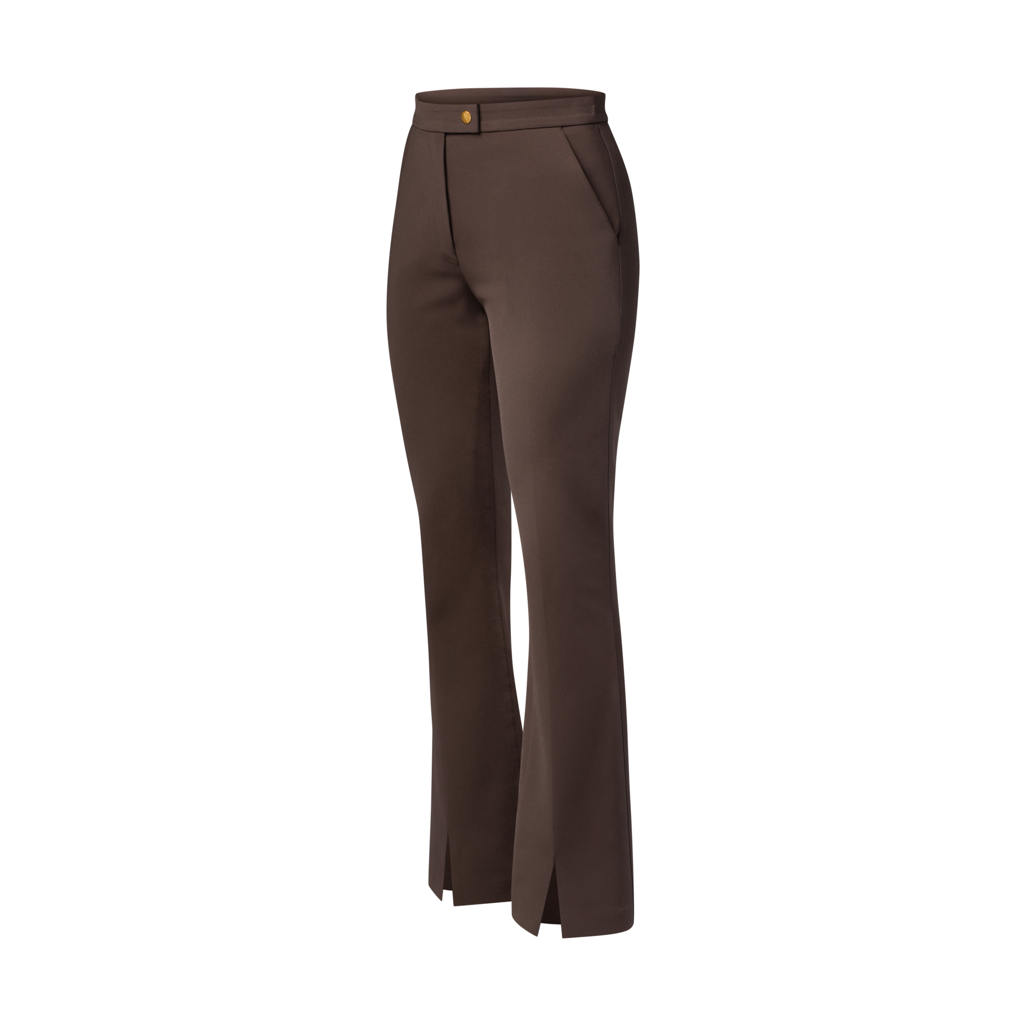 Pantalon à ourlets fendus en jersey technique  Femme Prêt-à-porter Pantalons | LOUIS VUITTON (Zoom produit)