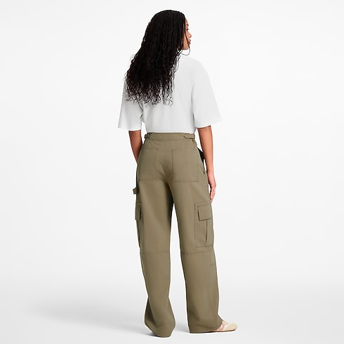 Pantalon cargo ample Femme Prêt-à-porter Pantalons | LOUIS VUITTON (Zoom produit)