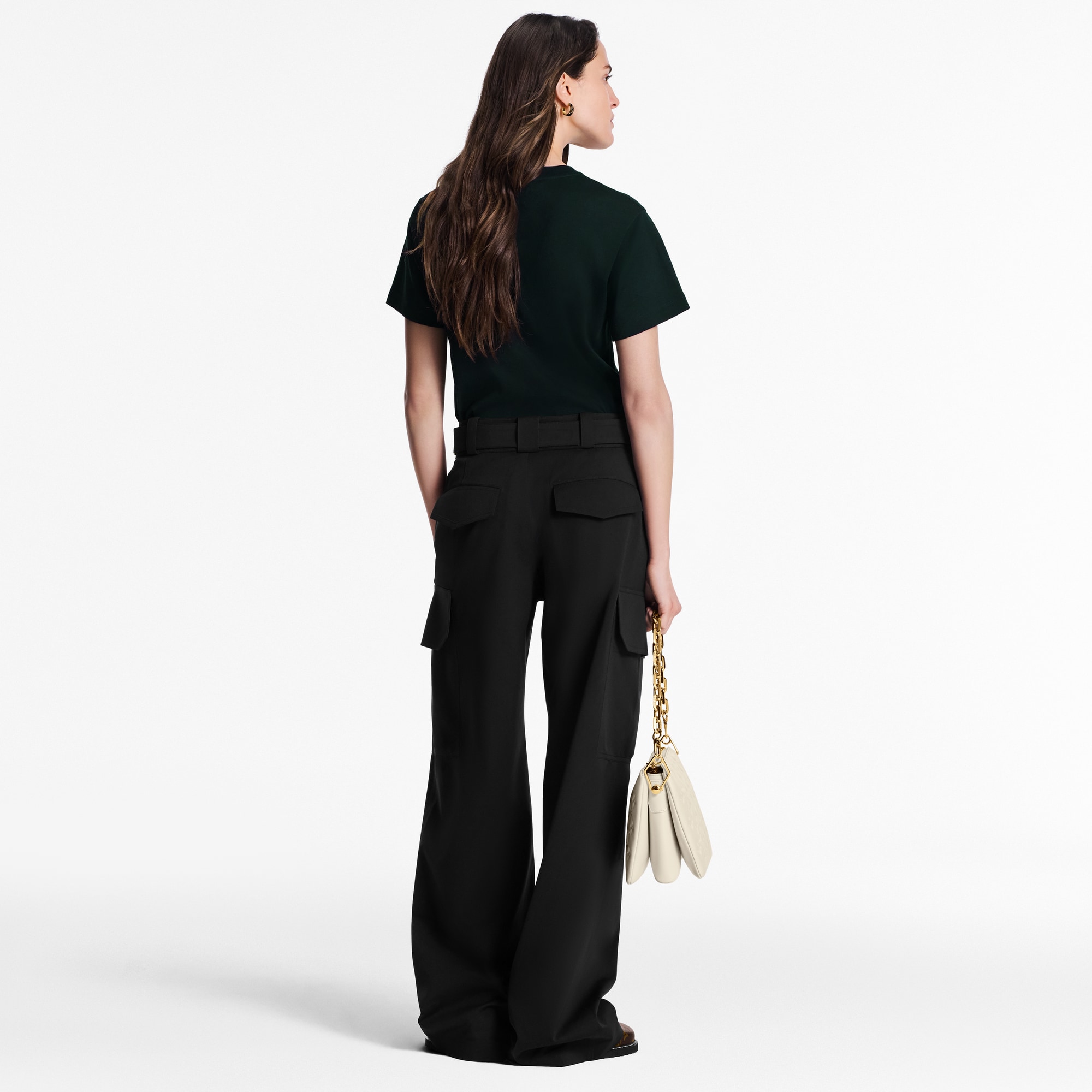 Pantalon cargo en jersey technique  Femme Prêt-à-porter Pantalons | LOUIS VUITTON (Zoom produit)