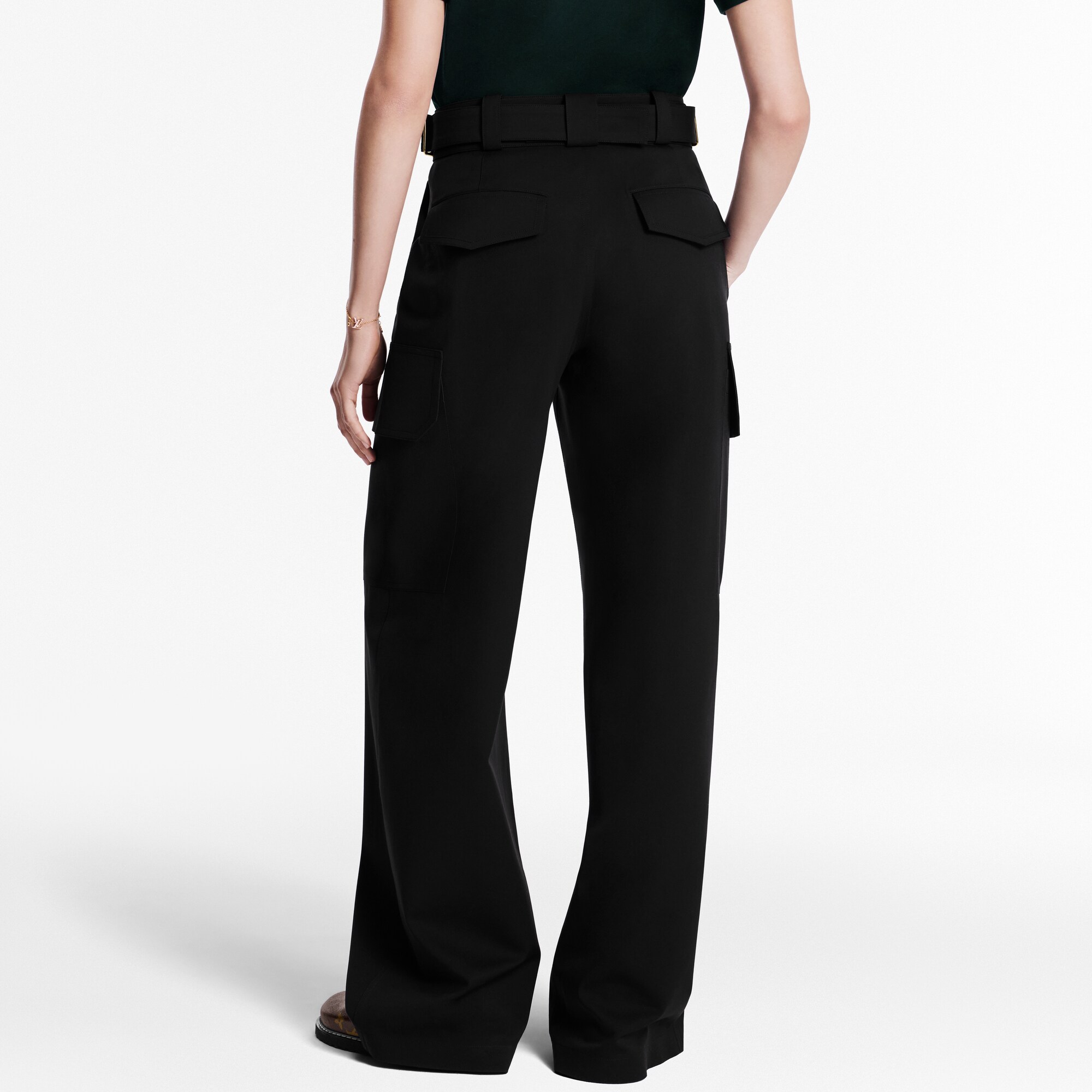 Pantalon cargo en jersey technique  Femme Prêt-à-porter Pantalons | LOUIS VUITTON (Zoom produit)