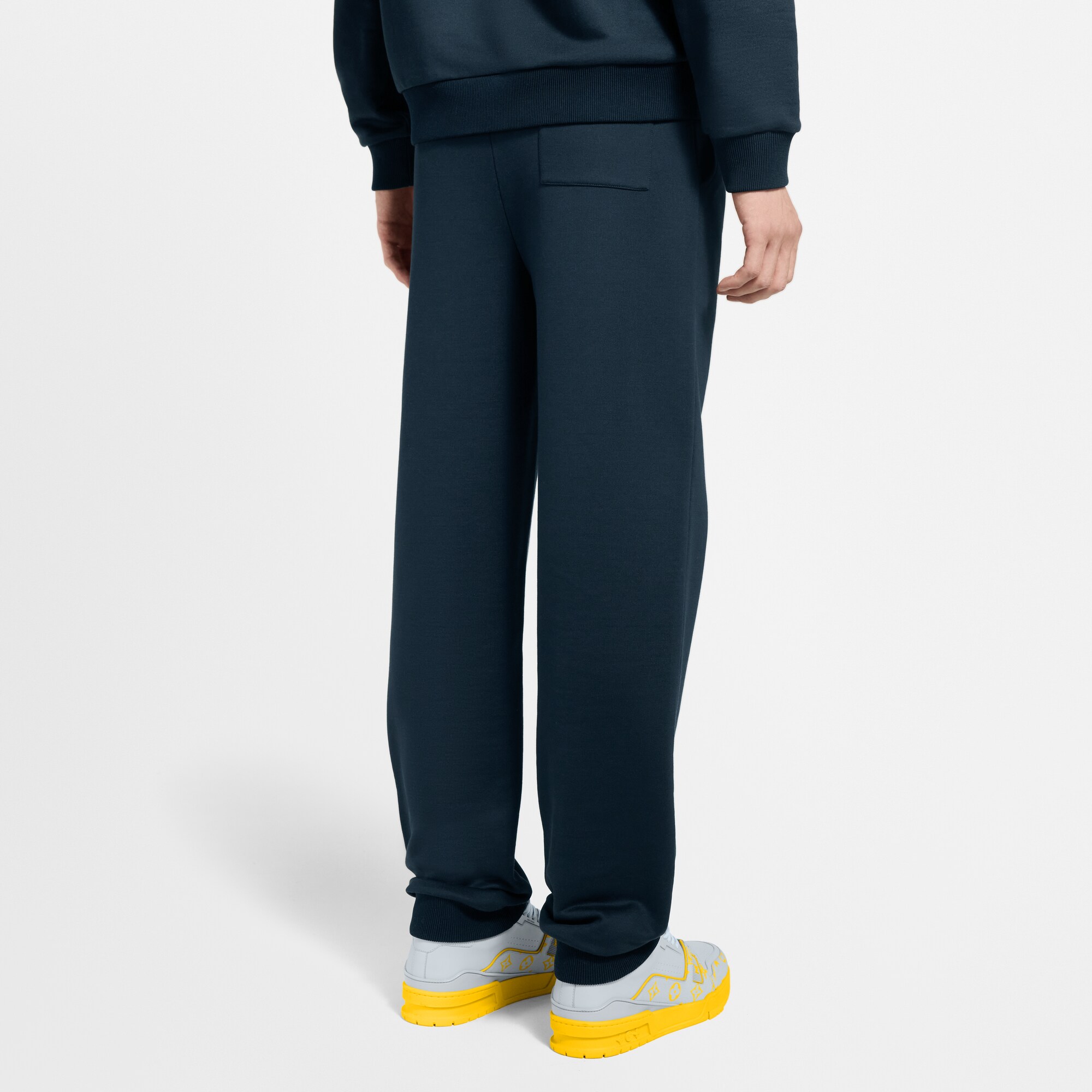 Pantalon de jogging à signature en soie mélangée  Homme Prêt-à-porter Tout le prêt-à-porter | LOUIS VUITTON (Zoom produit)