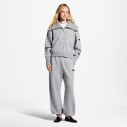 Pantalon de jogging en cachemire Femme Prêt-à-porter Nouveautés Prêt-à-porter | LOUIS VUITTON (Zoom produit)