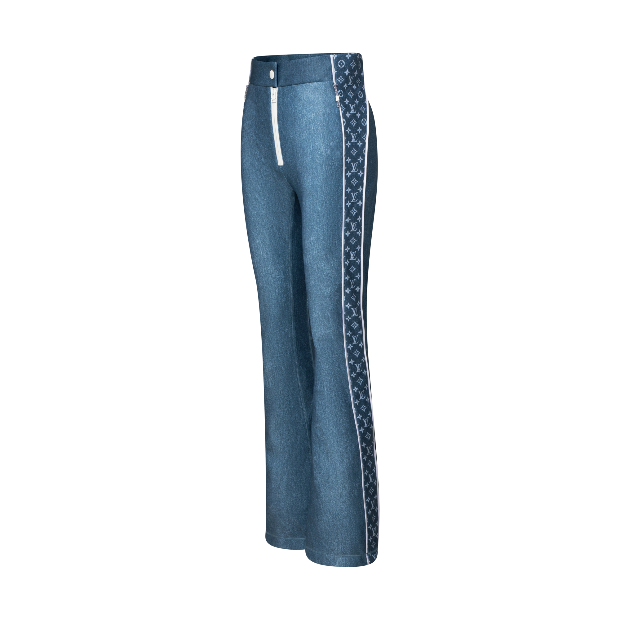 Pantalon de ski en softshell à effet denim  Femme Prêt-à-porter Pantalons | LOUIS VUITTON (Zoom produit)