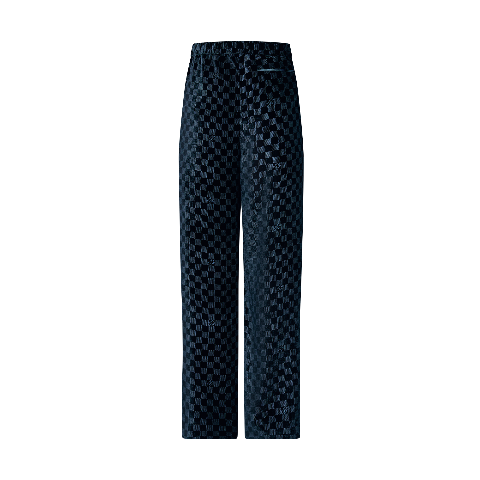 Pantalon de soirée style pyjama en velours de soie  Homme Prêt-à-porter Pantalons | LOUIS VUITTON (Zoom produit)