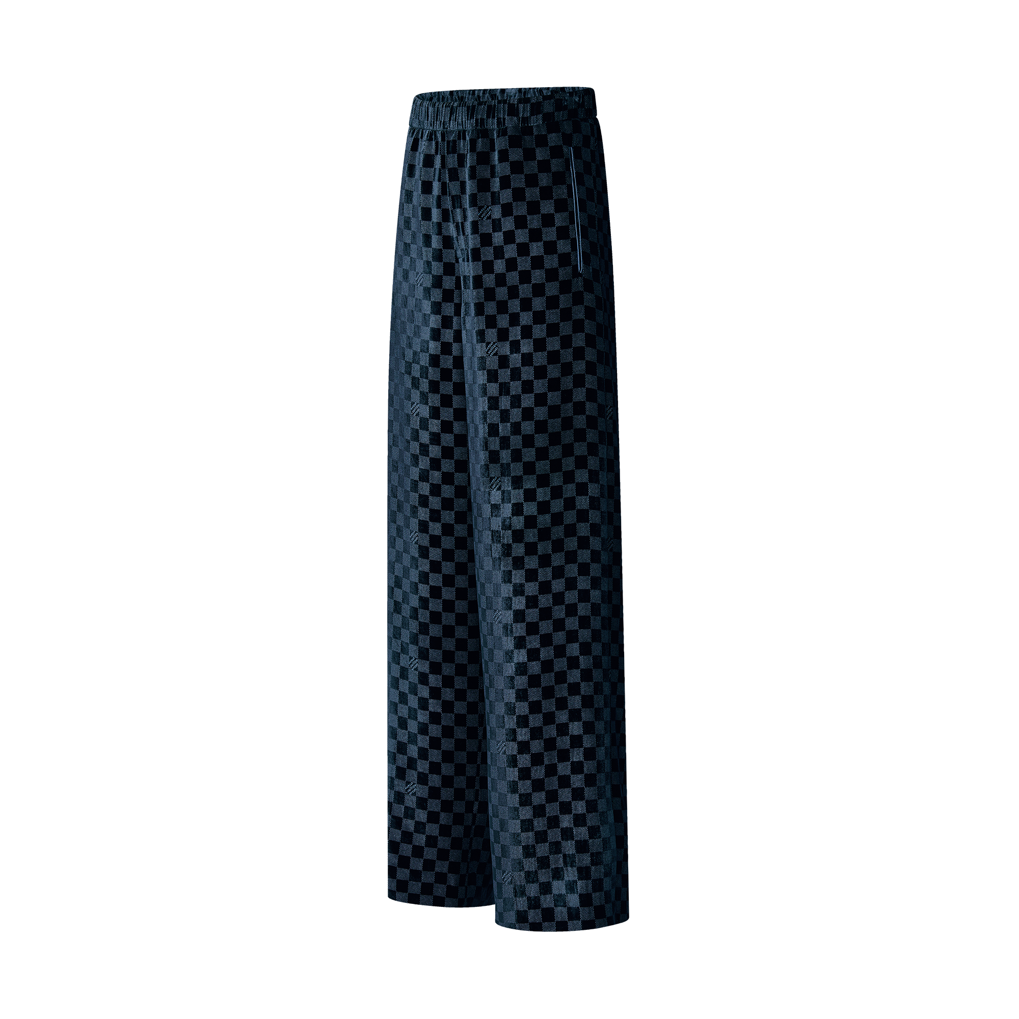 Pantalon de soirée style pyjama en velours de soie  Homme Prêt-à-porter Pantalons | LOUIS VUITTON (Zoom produit)