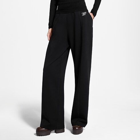 Pantalon en jersey technique à bordure Mahina Femme Prêt-à-porter Pantalons et shorts | LOUIS VUITTON (Zoom produit)