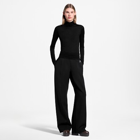Pantalon en jersey technique à bordure Mahina Femme Prêt-à-porter Pantalons et shorts | LOUIS VUITTON (Zoom produit)