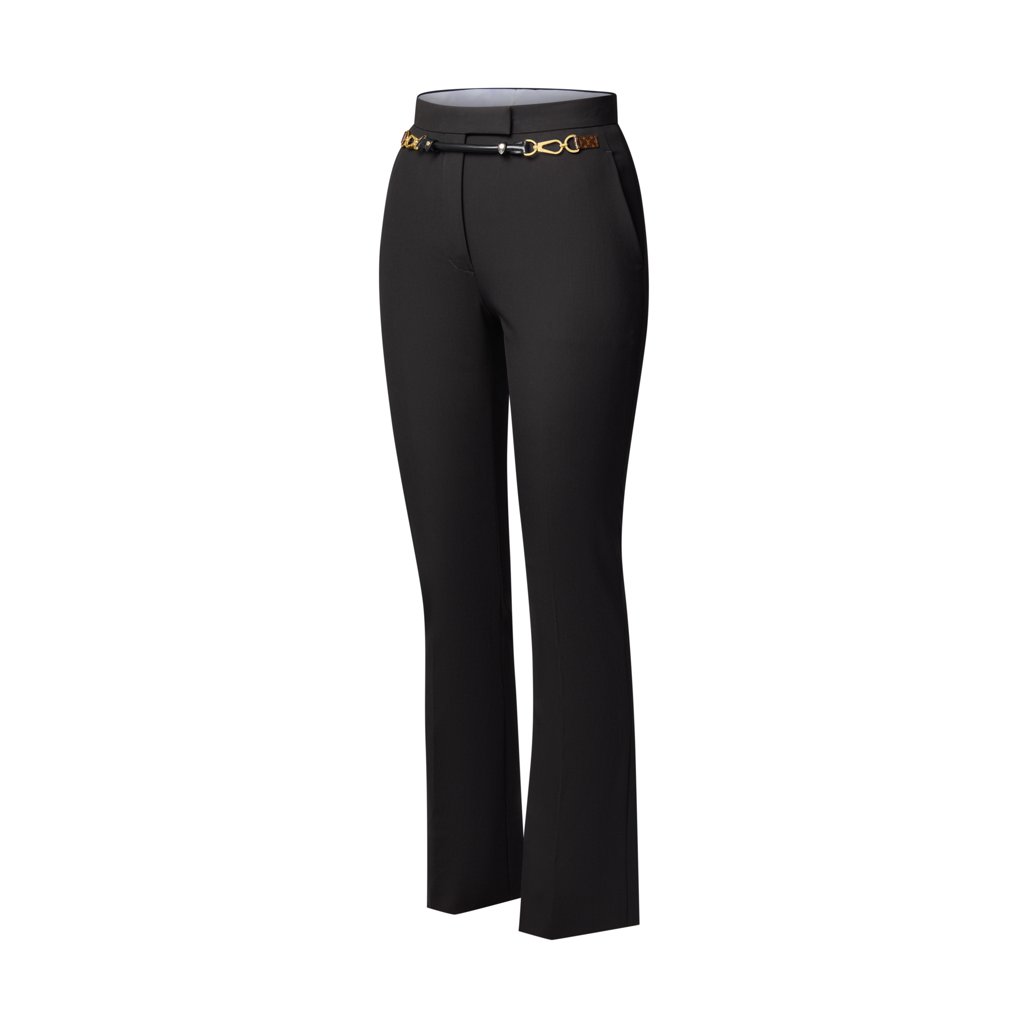 Pantalon habillé à ceinture  Femme Prêt-à-porter Pantalons | LOUIS VUITTON (Zoom produit)