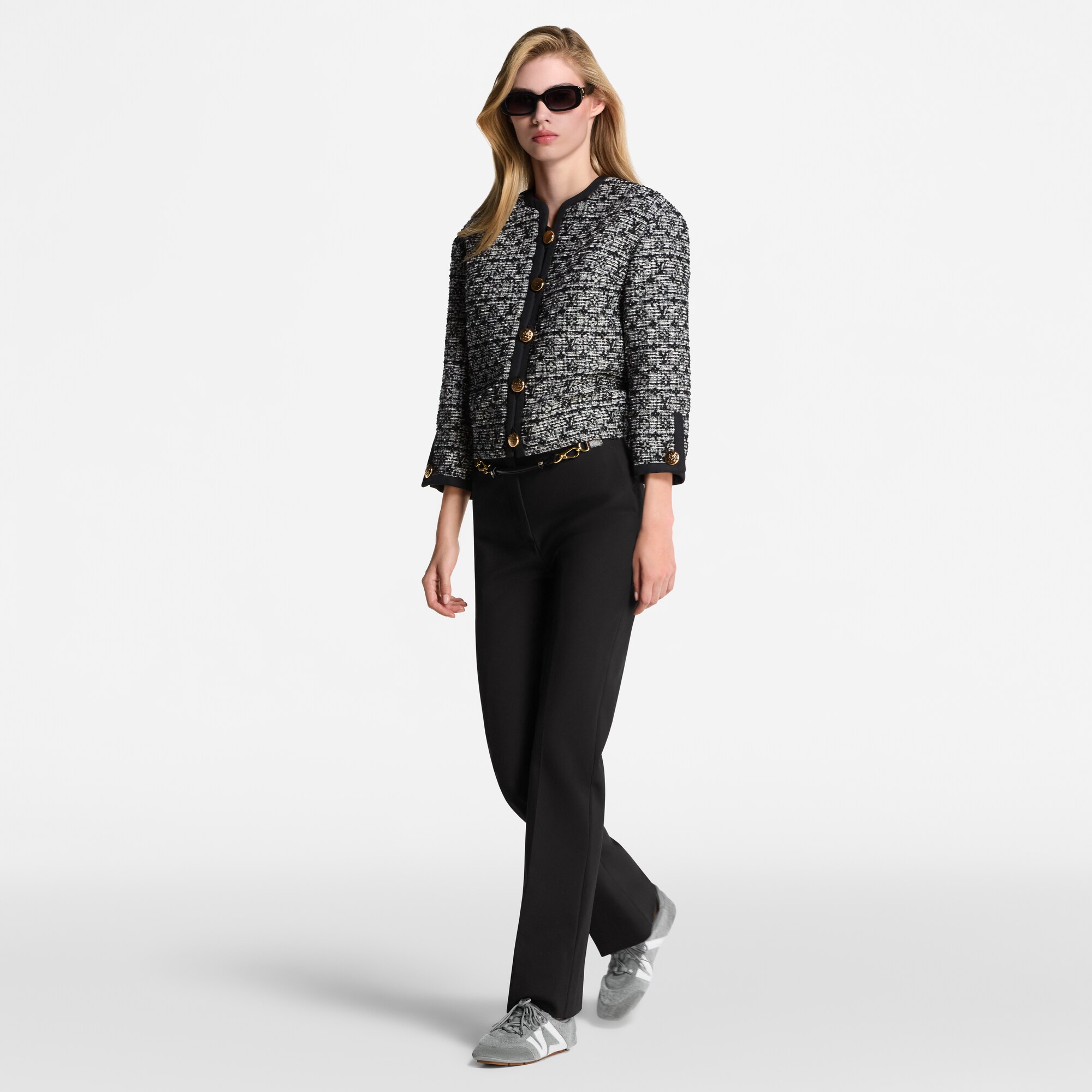 Pantalon habillé à ceinture  Femme Prêt-à-porter Pantalons | LOUIS VUITTON (Zoom produit)
