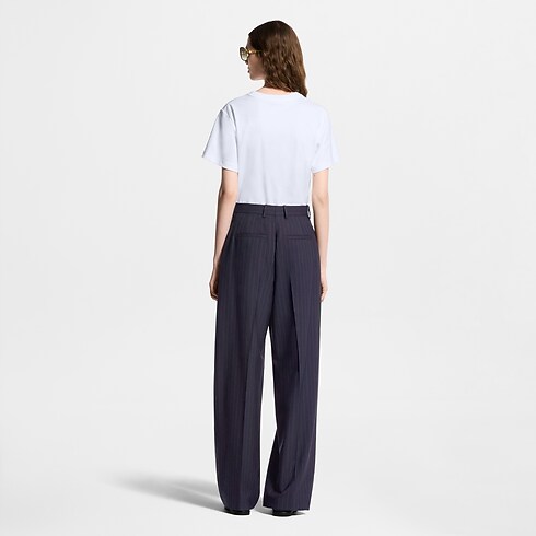 Pantalon habillé à fines rayures Femme Prêt-à-porter Pantalons | LOUIS VUITTON (Zoom produit)