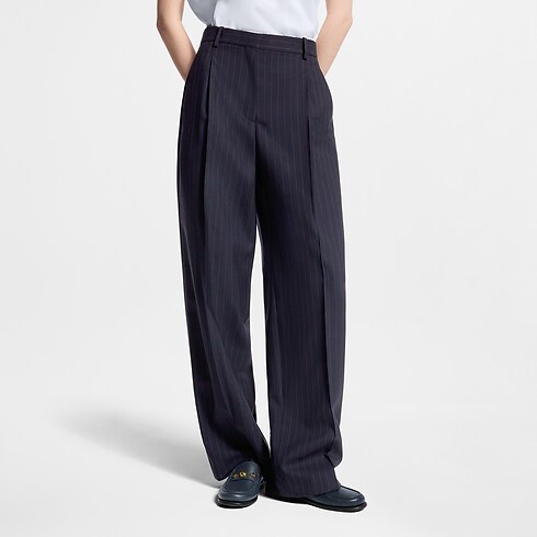 Pantalon habillé à fines rayures Femme Prêt-à-porter Pantalons | LOUIS VUITTON (Zoom produit)