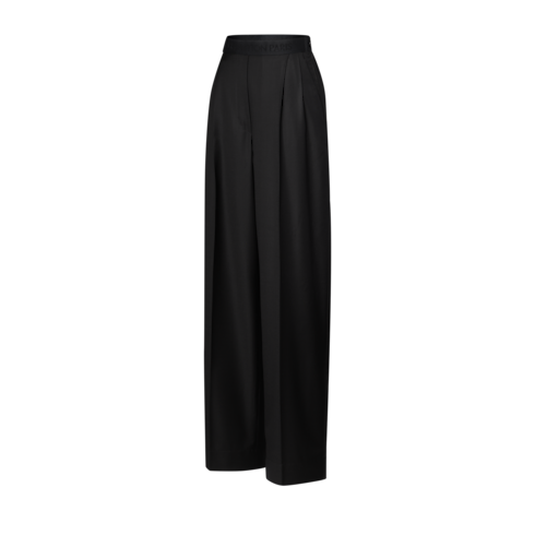 Pantalon habillé ample vue latérale