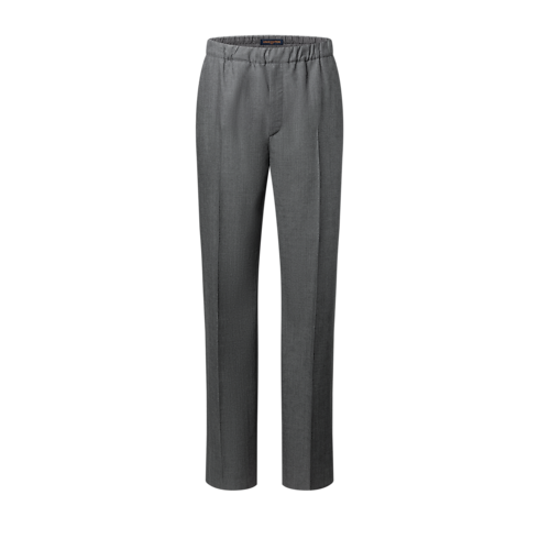 Pantalon Monogram à taille élastique Homme Nouveautés Homme } | LOUIS VUITTON (Zoom produit)