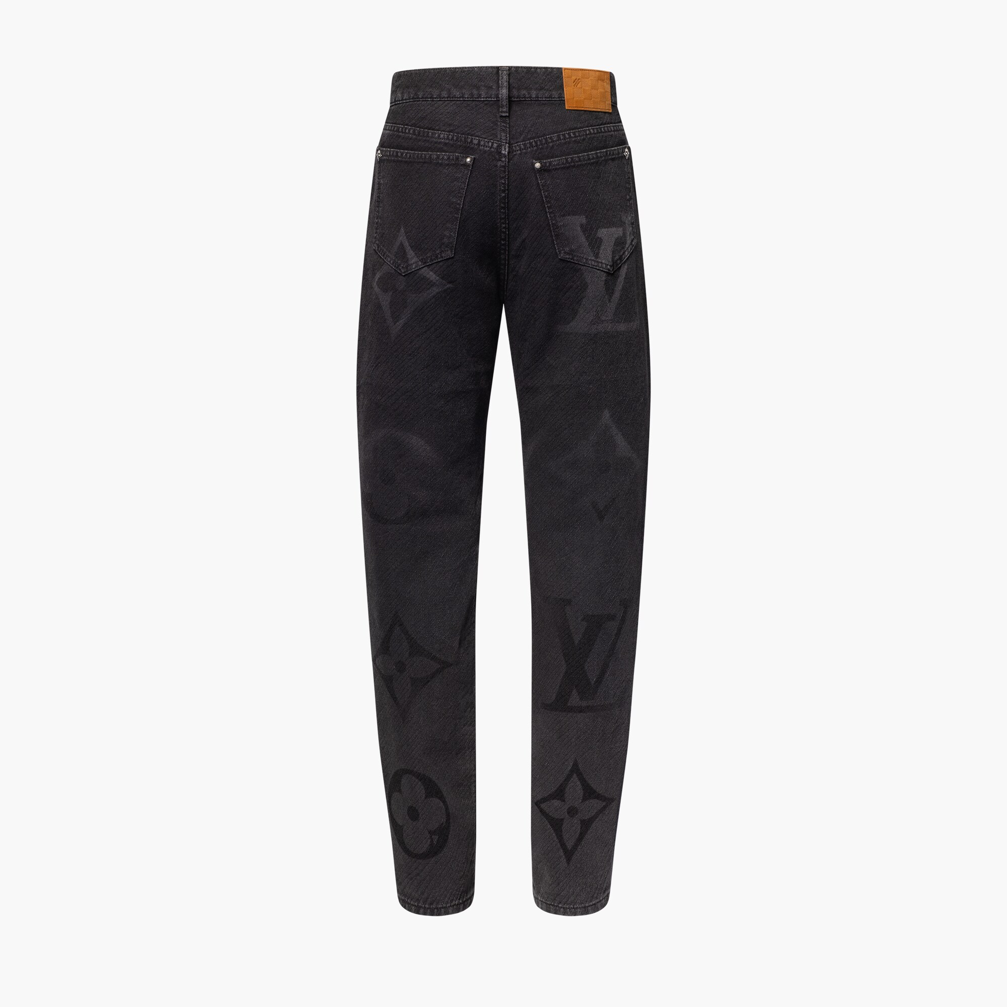 Pantalon Monogram en denim Prêt-à-porter de luxe Homme LOUIS