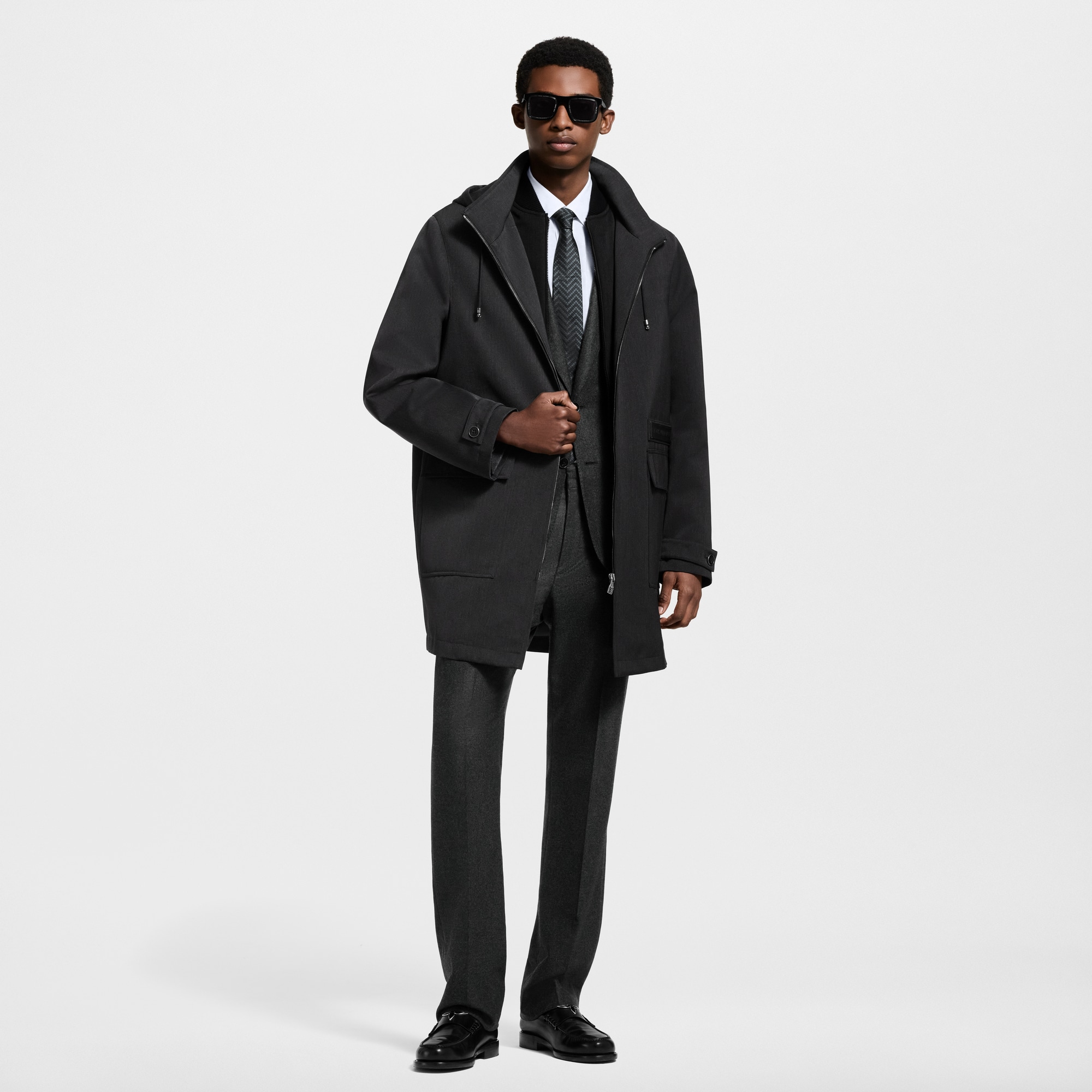 Parka 3-en-1 à capuche  Homme Prêt-à-porter Manteaux et blousons | LOUIS VUITTON (Zoom produit)