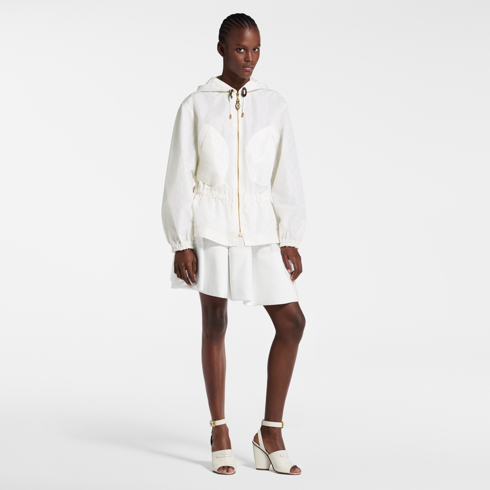 Parka à capuche Monogram  Femme Prêt-à-porter Manteaux et vestes | LOUIS VUITTON (Zoom produit)