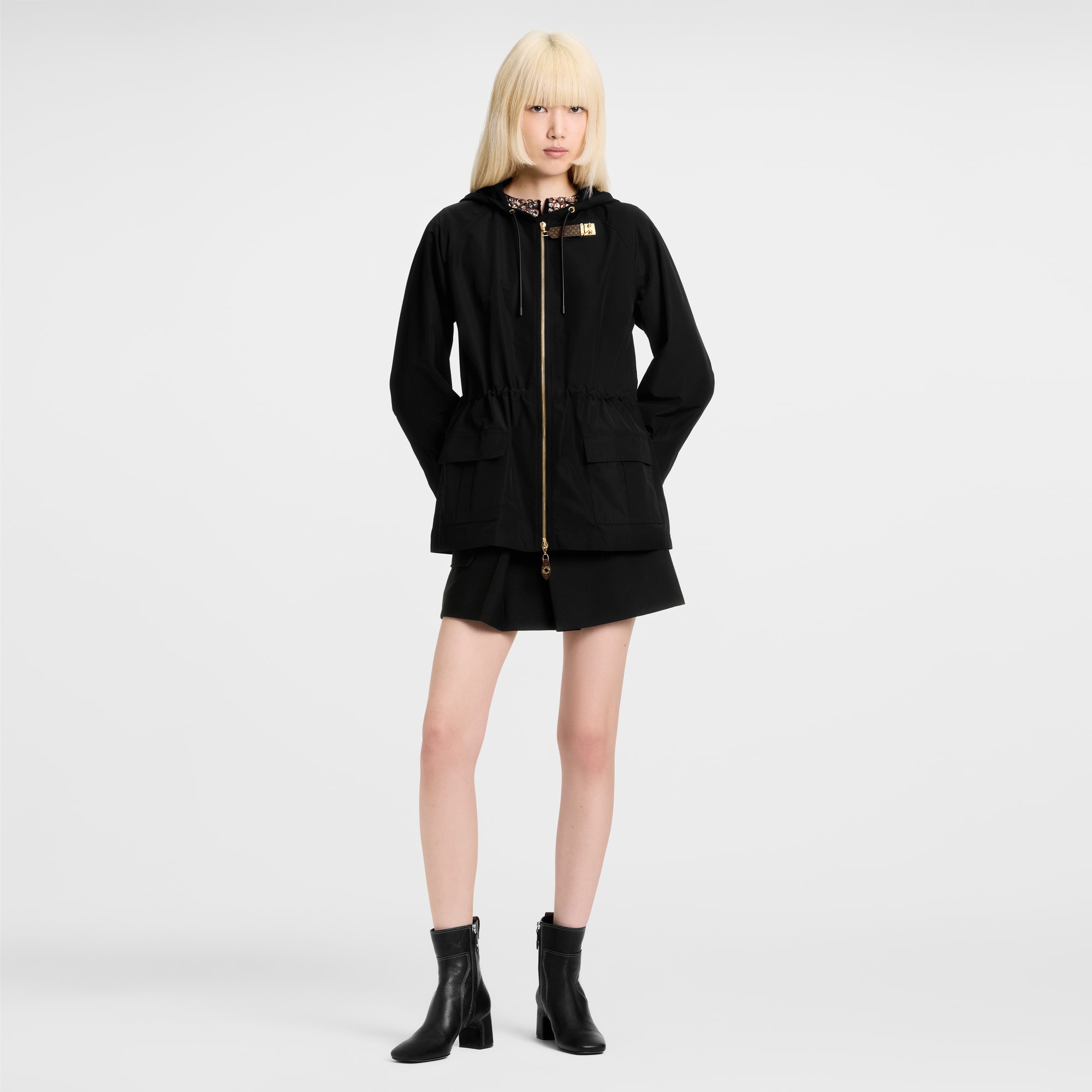 Parka à capuche serrure S  Femme Prêt-à-porter Manteaux et vestes | LOUIS VUITTON (Zoom produit)