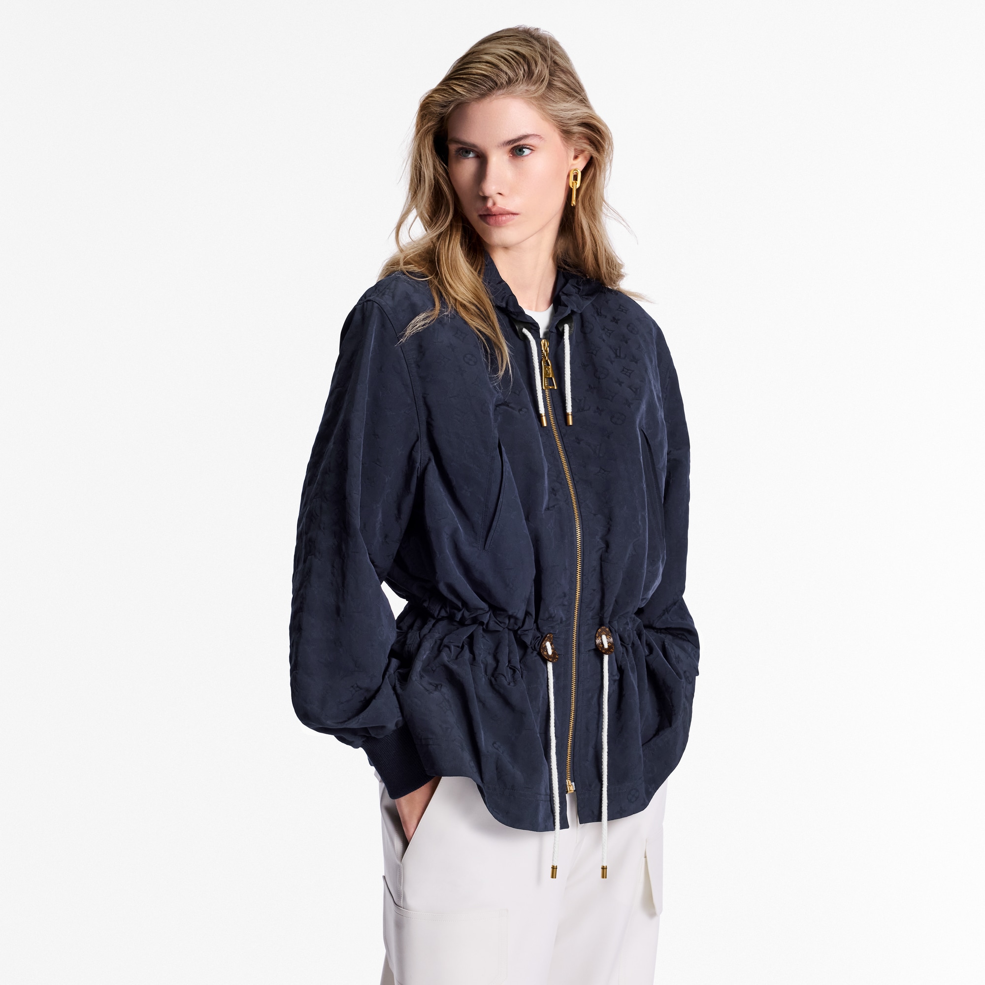 Parka déperlante Monogram  Femme Prêt-à-porter Manteaux et vestes | LOUIS VUITTON (Zoom produit)