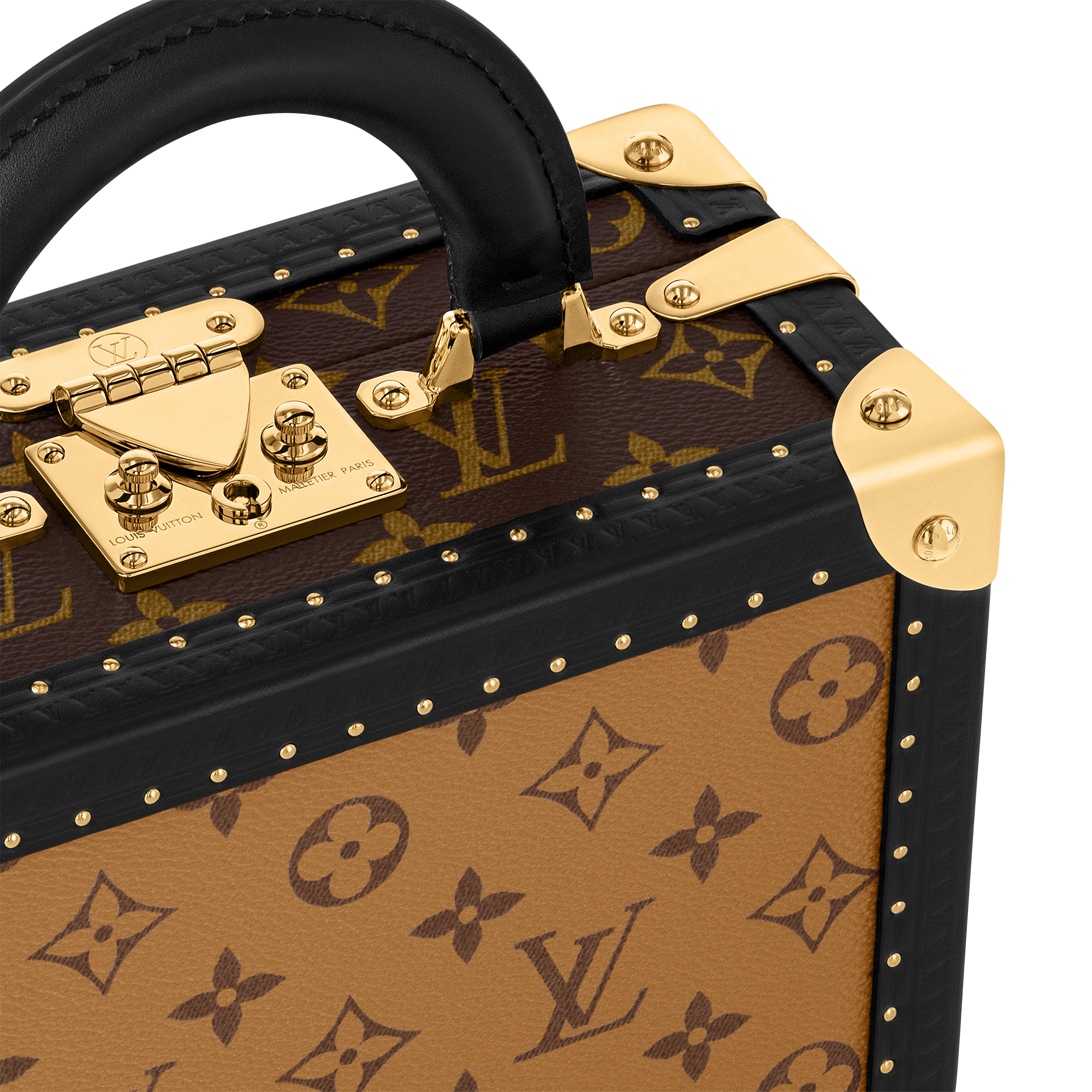 Petite Valise Monogram Reverse Toile Monogram Reverse Les Extraordinaires Rigides Wearable Trunks | LOUIS VUITTON (Zoom produit)