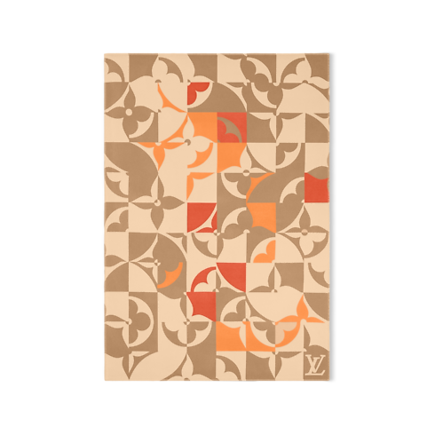 Plaid Flower Puzzle 140 x 200 Malles, Voyage et Maison Maison et Art de la Table Textile de Maison | LOUIS VUITTON (Zoom produit)