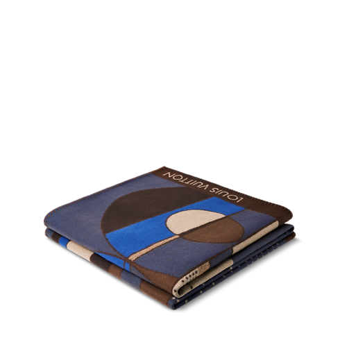 Plaid Vinyl 140 x 200 Maison, Art de vivre et Librairie Textile de Maison } | LOUIS VUITTON (Zoom produit)