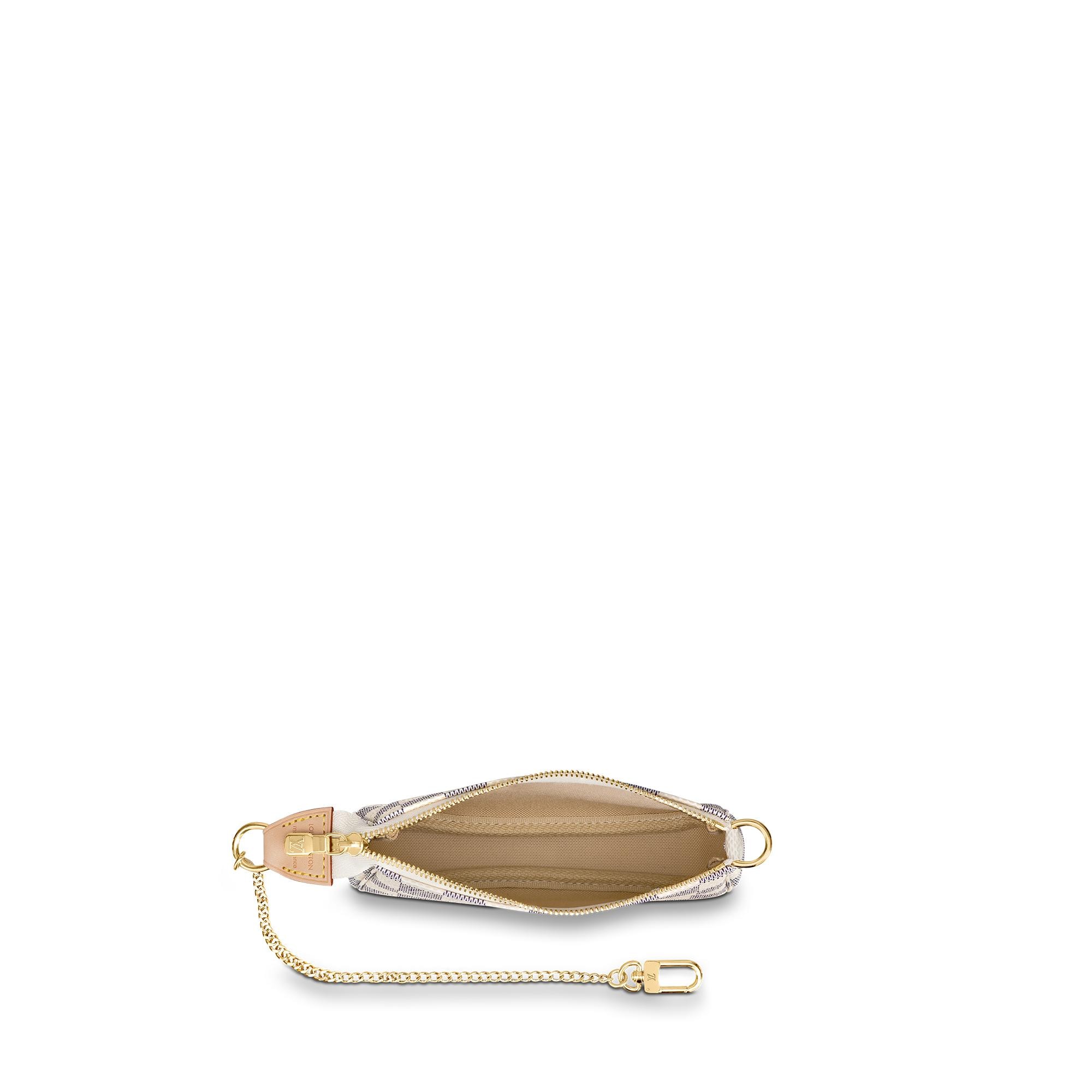 louis vuitton damier azur mini pochette accessoires
