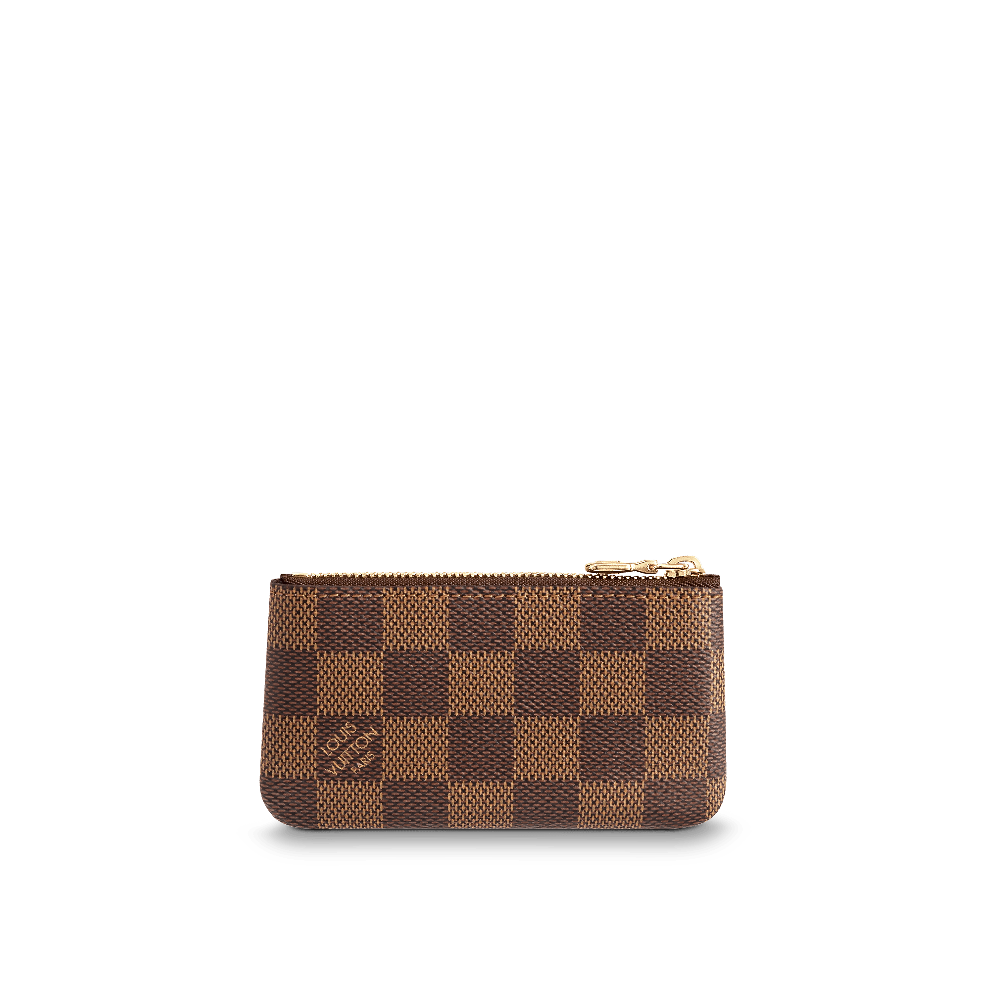 Key pouch cloth small bag Louis Vuitton Black in Cloth - 40229764
