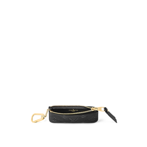 Pochette clés Cuir Monogram Empreinte Femme Portefeuilles et petite maroquinerie Tous les portefeuilles et petite maroquinerie | LOUIS VUITTON (Zoom produit)