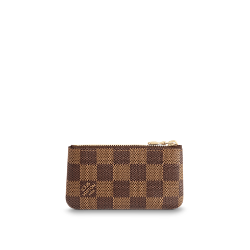 Pochette clés Toile Damier Ébène Femme Portefeuilles et petite maroquinerie Tous les portefeuilles et petite maroquinerie | LOUIS VUITTON (Zoom produit)