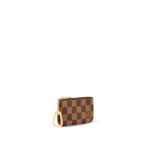 Pochette clés Toile Damier Ébène Femme Portefeuilles et petite maroquinerie Tous les portefeuilles et petite maroquinerie | LOUIS VUITTON (Zoom produit)