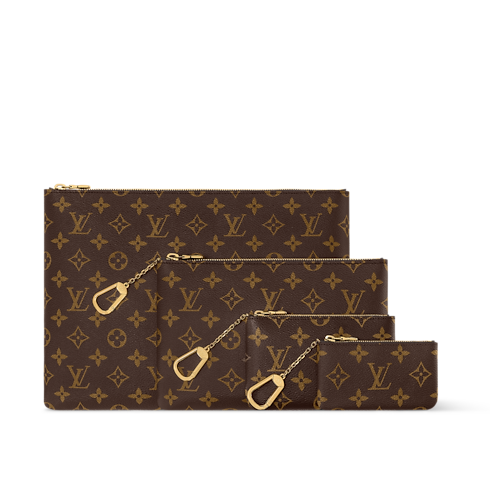 Pochette clés L Toile Monogram Femme Portefeuilles et petite maroquinerie Tous les portefeuilles et petite maroquinerie | LOUIS VUITTON (Zoom produit)