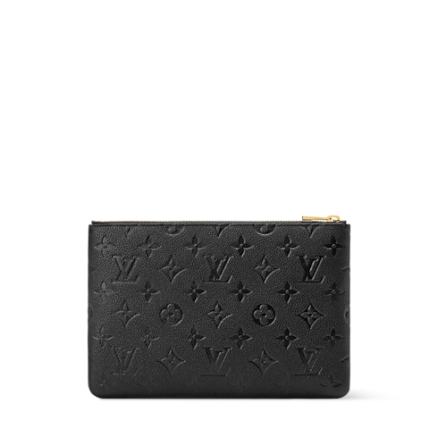 Pochette clés M Cuir Monogram Empreinte Femme Portefeuilles et petite maroquinerie Porte-cartes et porte-clés | LOUIS VUITTON (Zoom produit)