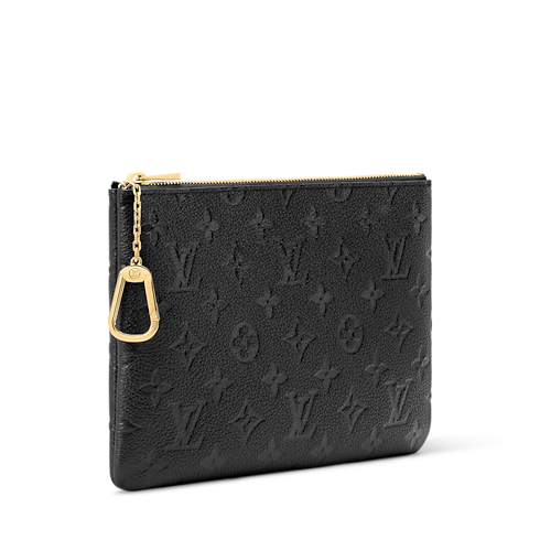 Pochette clés M Cuir Monogram Empreinte Femme Portefeuilles et petite maroquinerie Porte-cartes et porte-clés | LOUIS VUITTON (Zoom produit)
