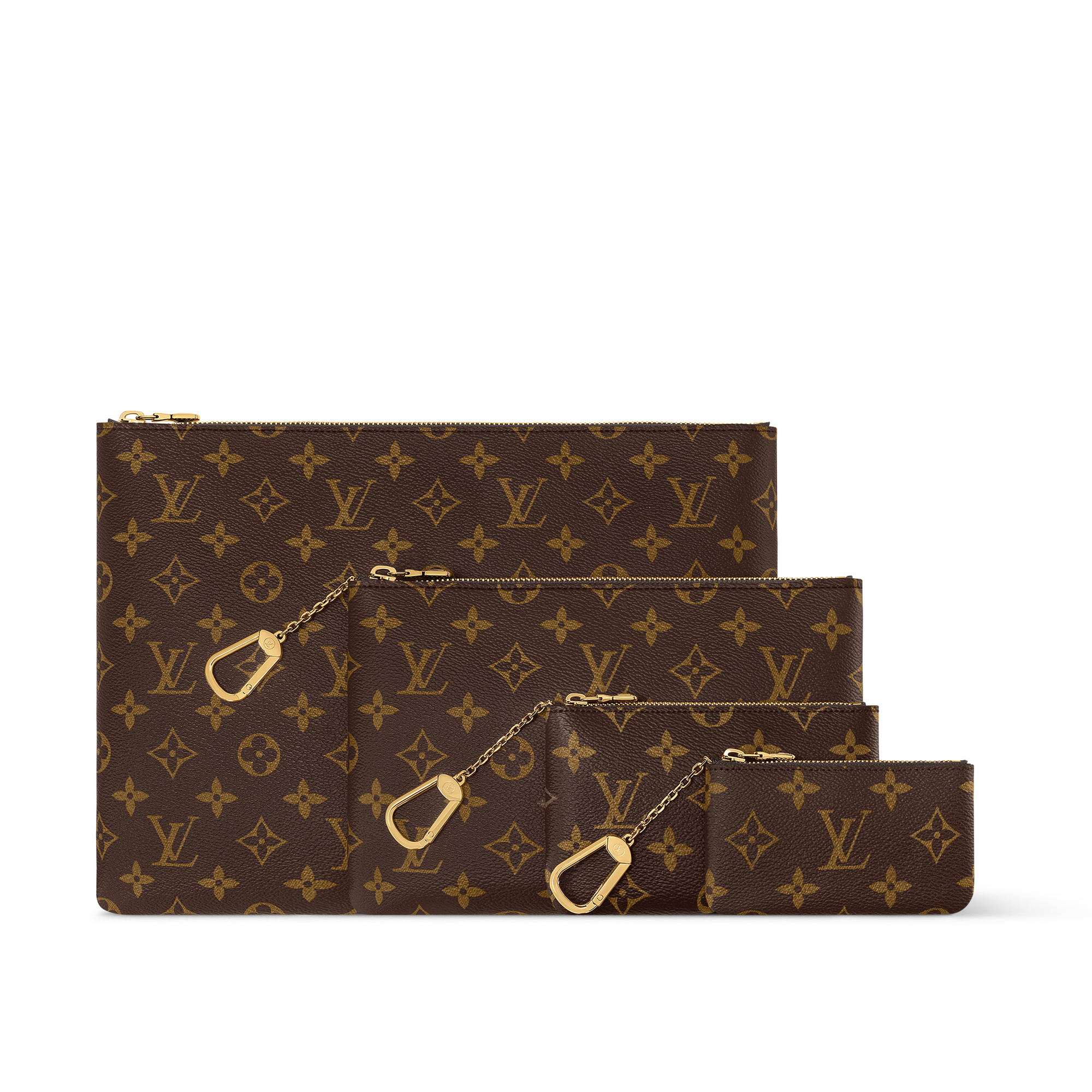 Pochette clés S Toile Monogram Femme Portefeuilles et petite maroquinerie Tous les portefeuilles et petite maroquinerie | LOUIS VUITTON (Zoom produit)