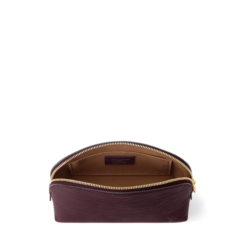Pochette Cosmétique PM Cuir Épi Malles, Voyage et Maison Sacs de voyage et Bagages roulants Accessoires de voyage | LOUIS VUITTON (Zoom produit)