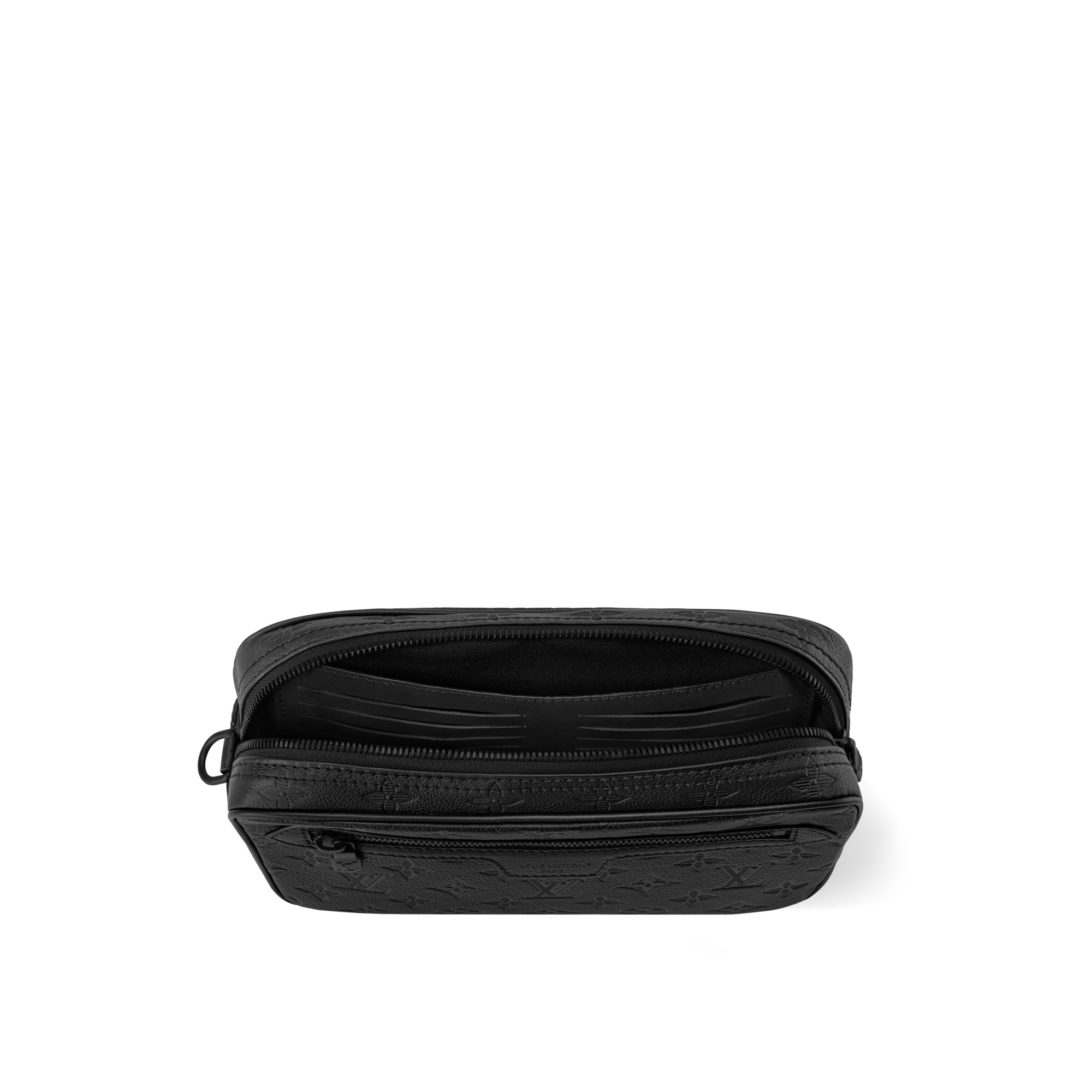 Pochette Kasaï Cuir Monogram Shadow Homme Portefeuilles et petite maroquinerie Petits Sacs | LOUIS VUITTON (Zoom produit)