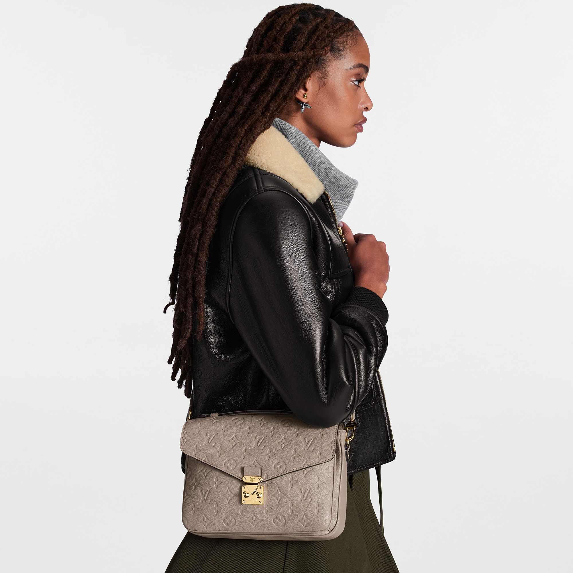 Pochette Métis Cuir Monogram Empreinte Femme Sacs à main Sacs à main | LOUIS VUITTON (Zoom produit)