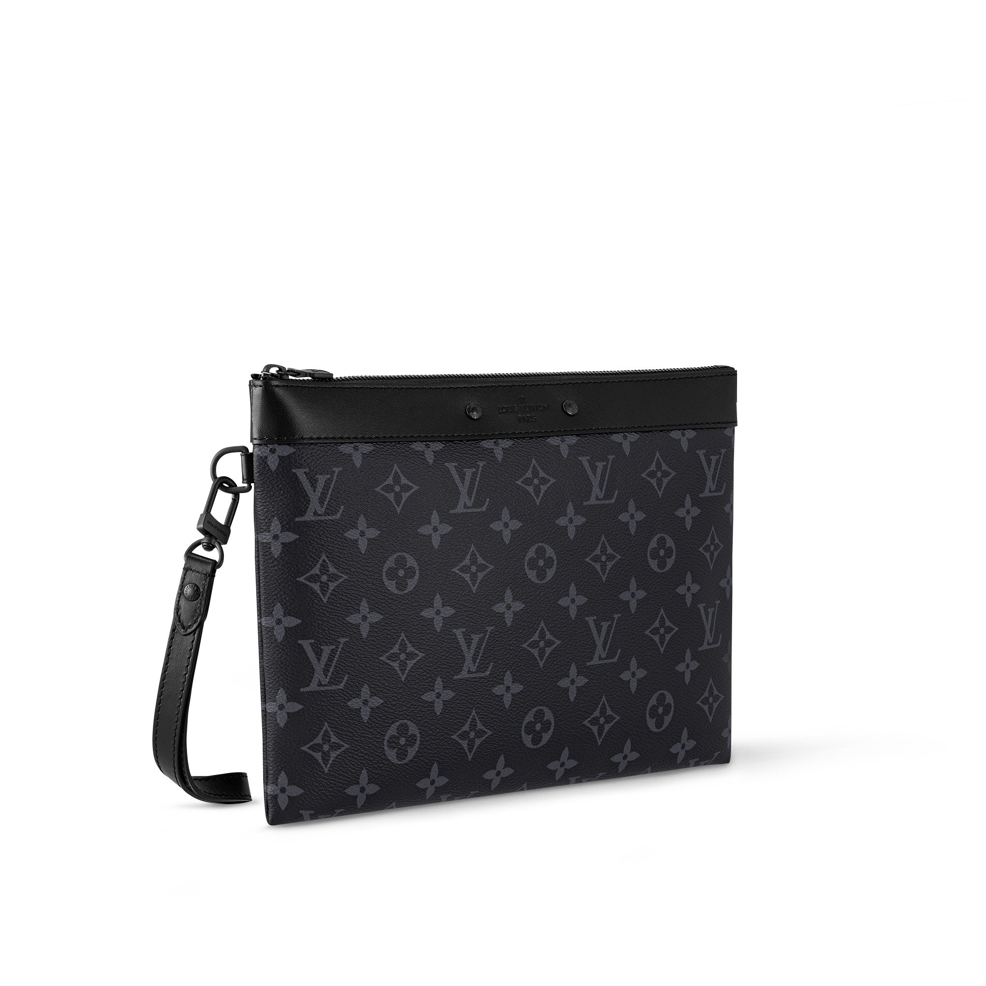 Pochette To-Go Monogram Eclipse Homme Voyage Accessoires de voyage | LOUIS VUITTON (Zoom produit)