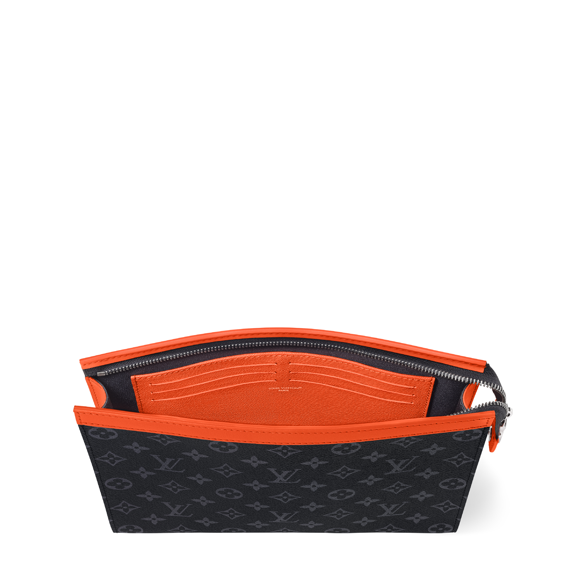 Pochette Voyage MM Monogram Eclipse Homme Portefeuilles et petite maroquinerie Pochettes | LOUIS VUITTON (Zoom produit)