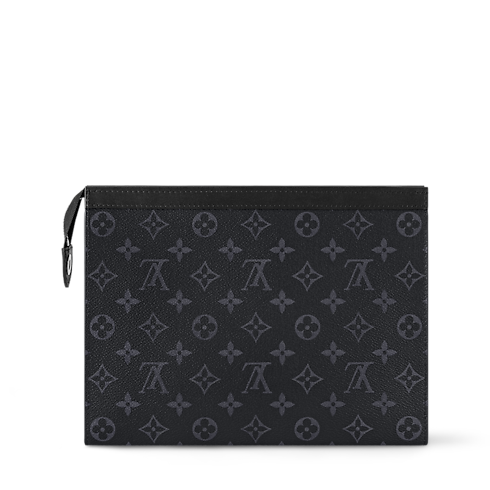 Pochette Voyage MM Monogram Eclipse Homme Portefeuilles et petite maroquinerie Tous les portefeuilles et petite maroquinerie | LOUIS VUITTON (Zoom produit)