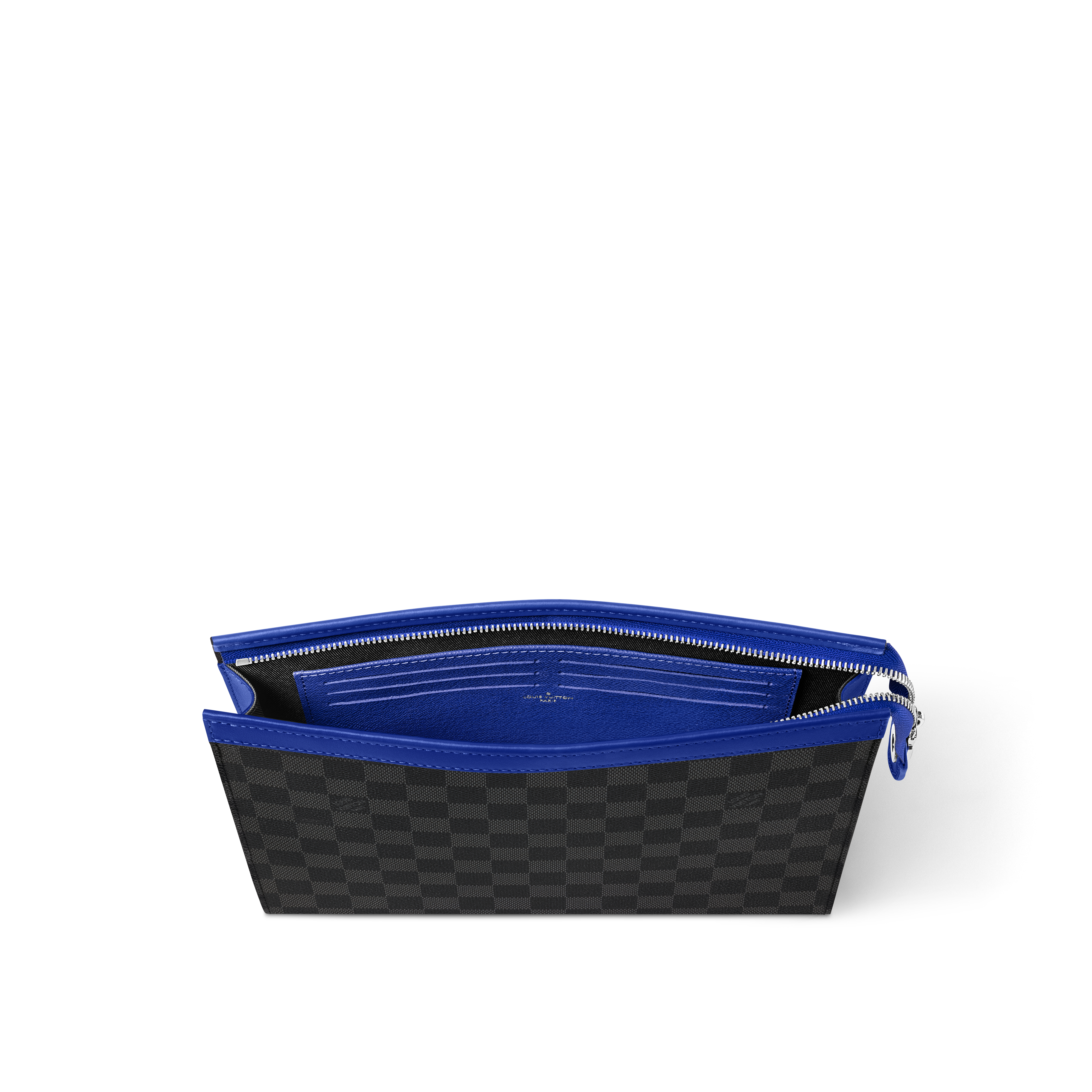 Pochette Voyage MM Toile Damier Graphite Homme Portefeuilles et petite maroquinerie Pochettes | LOUIS VUITTON (Zoom produit)