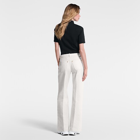 Polo en jersey technique Femme Prêt-à-porter Hauts | LOUIS VUITTON (Zoom produit)