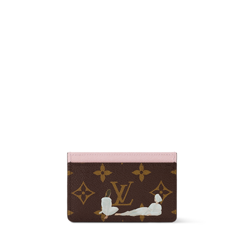 Porte-cartes Autres Toiles Monogram Femme Portefeuilles et petite maroquinerie Porte-cartes et porte-clés | LOUIS VUITTON (Zoom produit)