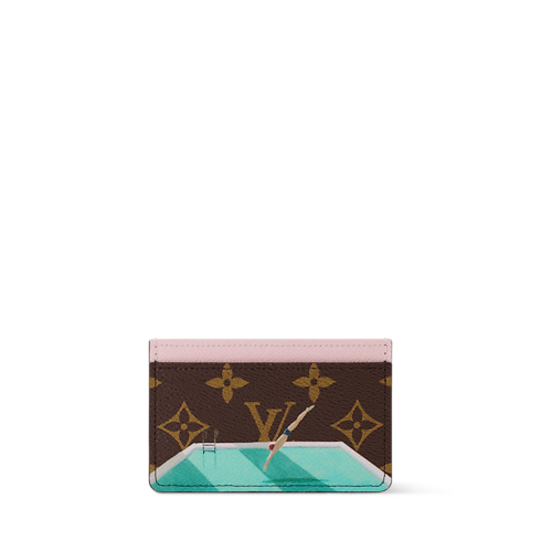 Porte-cartes Autres Toiles Monogram Femme Portefeuilles et petite maroquinerie Porte-cartes et porte-clés | LOUIS VUITTON (Zoom produit)